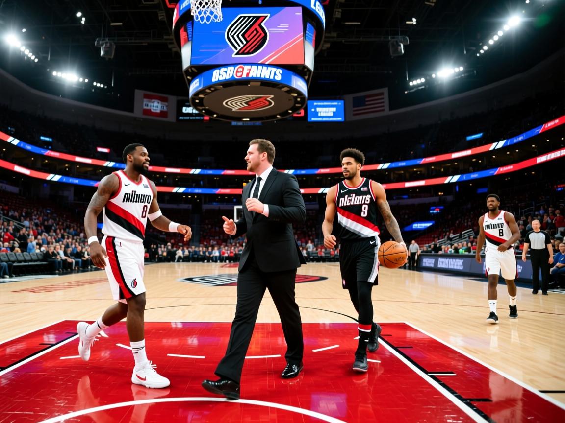 步行者队力克开拓者队，东部决赛赛场