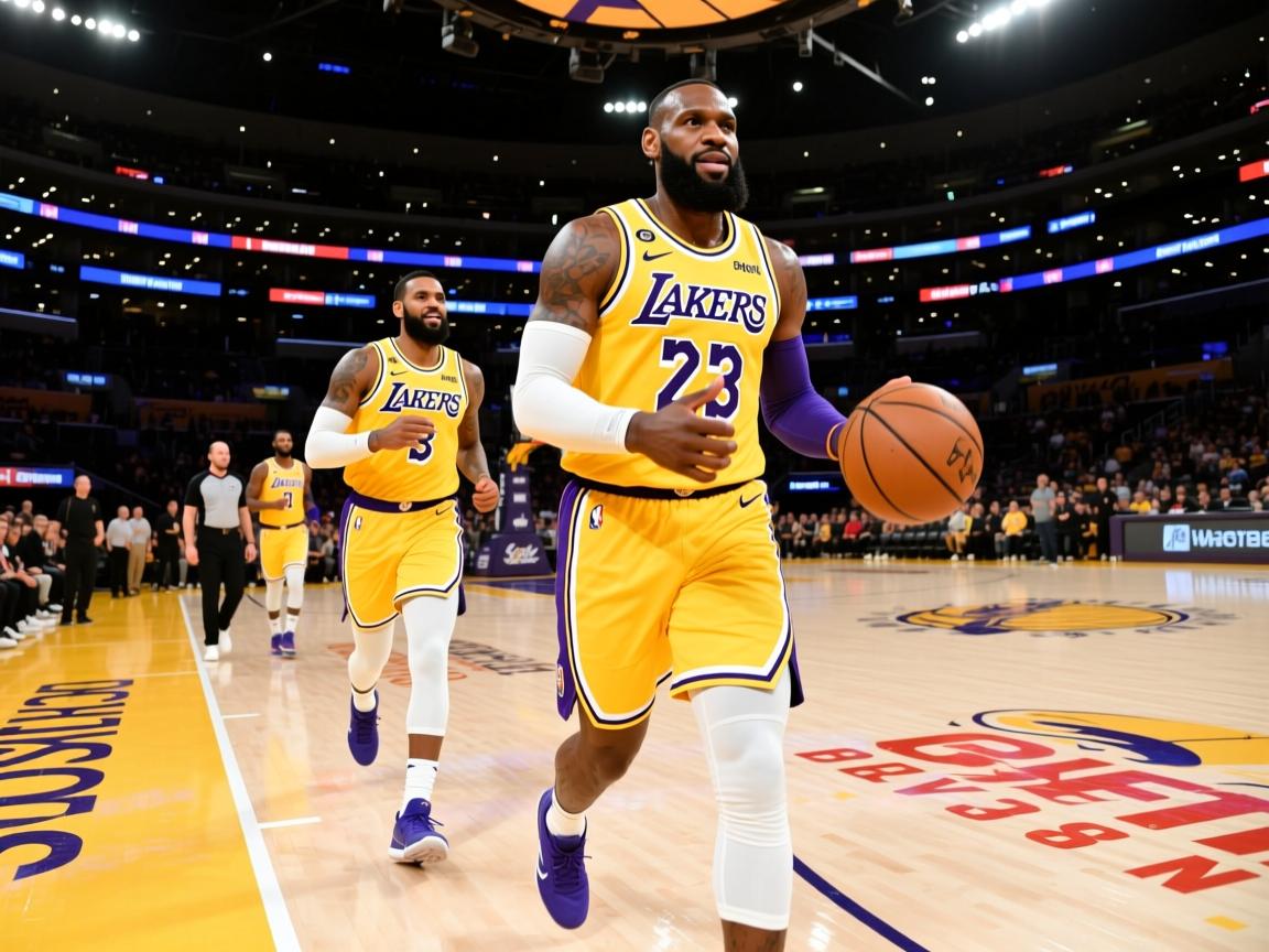 詹姆斯带领湖人队取得两连胜，重新升至西部前四